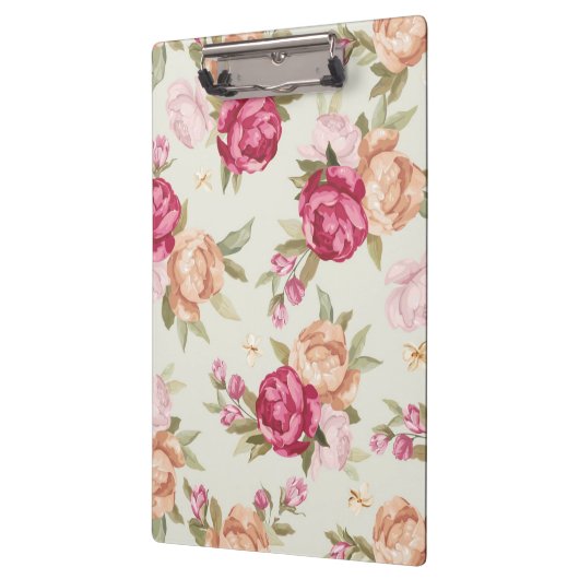 Schitterend kleurenpony-patroon op groen klembord (Links)