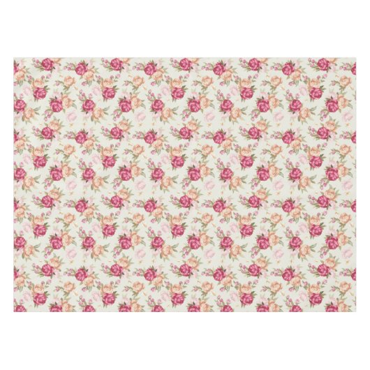 Schitterend kleurenpony-patroon op groen tafelkleed (Voorkant (Horizontaal))