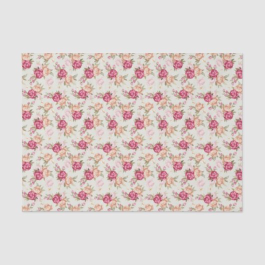 Schitterend kleurenpony-patroon op groen tissuepapier (Voorkant)