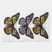 Schitterend kleurrijk 3-patroon van de Waterverf v Theedoek (Horizontaal)