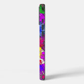 Schitterend kleurrijk, geweldig bloemetjesvormig o Case-Mate iPhone case (Achterkant / Links)