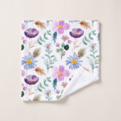 Schitterend kunstwerk voor de waterverf Feminine z Bad Handdoek (Wasdoekje)