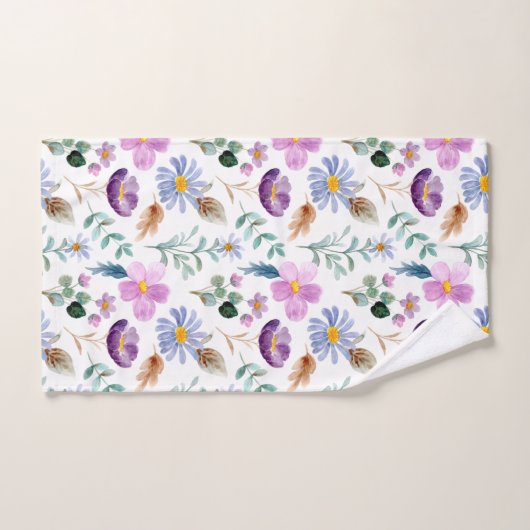 Schitterend kunstwerk voor de waterverf Feminine z Bad Handdoek (Handdoek)