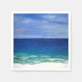 Schitterend kustpapier servet