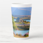 Schitterend Lake Tekapo Latte Mok (Voorkant)