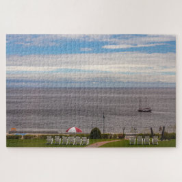 Schitterend landschap van de baai van Tadoussac, Q Legpuzzel