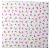 Schitterend lavender Paars Daisy Flower-ontwerp Tegeltje (Voorkant)