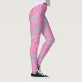 Schitterend Leaf-patroon Leggings (Rechts)