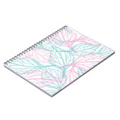 Schitterend Leaf-patroon Notitieboek (Linkerzijde)