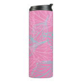 Schitterend Leaf-patroon Thermosbeker (Gedraaid links)