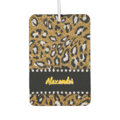 Schitterend Leopardprint-ontwerp geïnspireerd op e Luchtverfrisser (Voorkant)