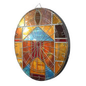 Schitterend licht dartbord (Voorkant Rechts)