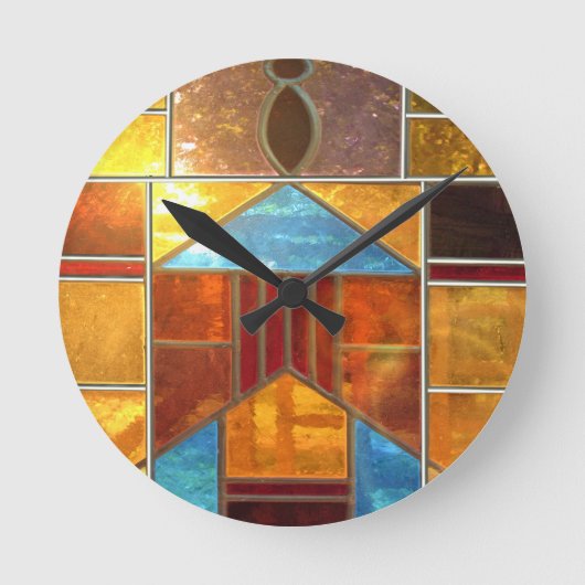 Schitterend licht ronde klok (Voorkant)