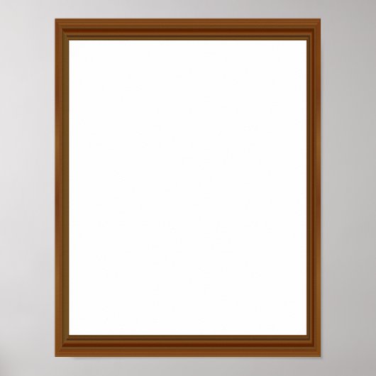 Schitterend Lijst van hout - opvallend ongelooflij Poster (Voorkant)