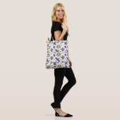 Schitterend melkwegpatroon tote bag (Op model)