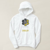 Schitterend model: Sholay Bollywood Movie Dialogue Hoodie (Design voorkant)