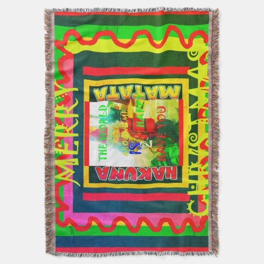 Schitterend mooi Kinder kerstfeest-kunstontwerp Deken (Voorkant Verticaal)