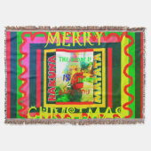 Schitterend mooi Kinder kerstfeest-kunstontwerp Deken (Voorkant)