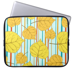 Schitterend mooi najaar, naadloos patroon met co laptop sleeve