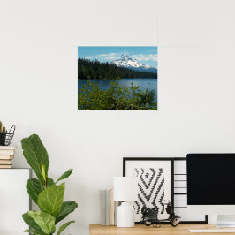 Schitterend Mount Hood-landschap Poster