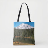 Schitterend Mount Rainier-landschap Tote Bag (Voorkant)