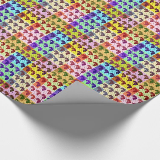 Schitterend naadloos Afrika Cadeaupapier (Hoek)