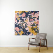 Schitterend naadloos artistiek zoet tropisch patro wandkleed (In Situ (horizontaal))