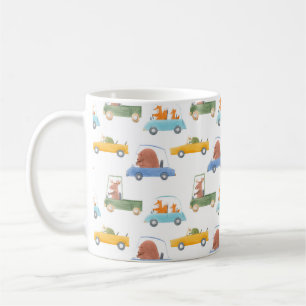 Schitterend naadloos baby met schattige handdraden koffiemok