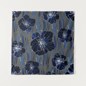 Schitterend naadloos patroon met waterverf vormgev wandkleed (Voorkant (horizontaal))