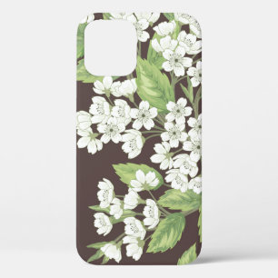 Schitterend naadloos veerpatroon met groen vertakt Case-Mate iPhone case