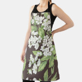 Schitterend naadloos veerpatroon met groen vertakt schort (Insitu)