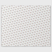 Schitterend neoplasticisme Kunstmonogram. Brief C Cadeaupapier (Vlak)