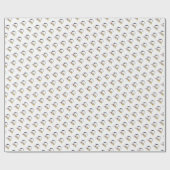 Schitterend neoplasticisme Kunstmonogram. Brief G Cadeaupapier (Vlak)