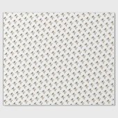 Schitterend neoplasticisme Kunstmonogram. Brief M Cadeaupapier (Vlak)