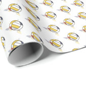 Schitterend neoplasticisme Kunstmonogram. Brief O Cadeaupapier (Rol Hoek)