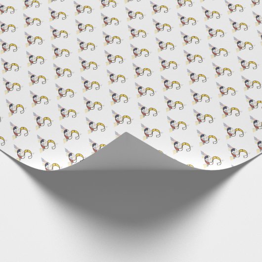 Schitterend neoplasticisme Kunstmonogram. Brief S Cadeaupapier (Hoek)