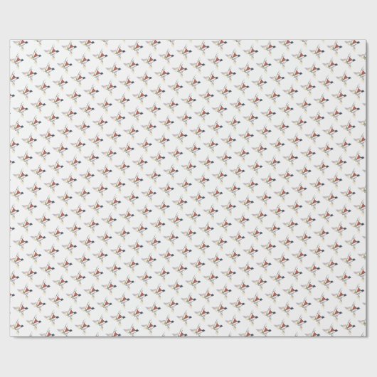 Schitterend neoplasticisme Kunstmonogram. Brief V Cadeaupapier (Vlak)