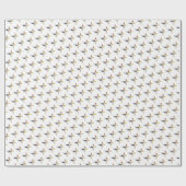 Schitterend neoplasticisme Kunstmonogram. Brief X Cadeaupapier (Vlak)