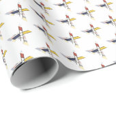 Schitterend neoplasticisme Kunstmonogram. Brief X Cadeaupapier (Rol Hoek)