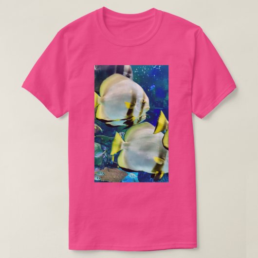 Schitterend onder zeeen vissen t-shirt (Design voorkant)