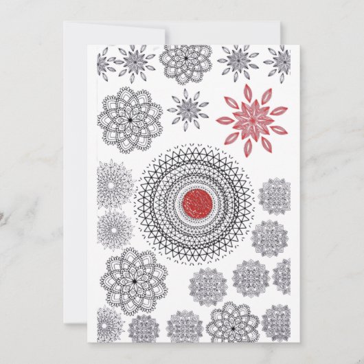 Schitterend ontwerp kaart (Voorkant)