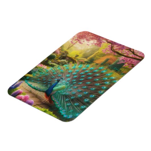 Schitterend ontwerp van Peacock Magneet (Linkerzijde)