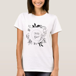 Schitterend ontwerp van Wilde Flowers T-shirt