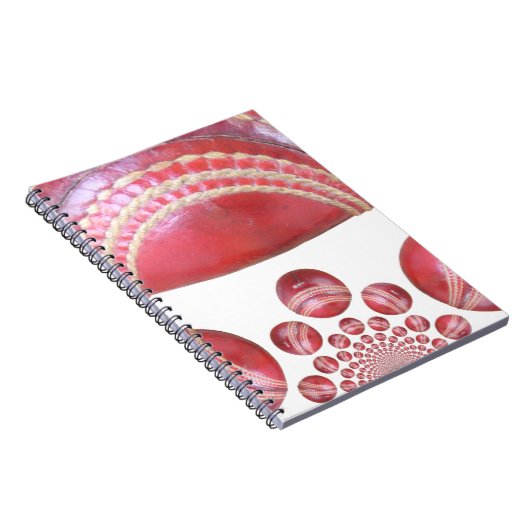 Schitterend ontwerp voor alles met een cricket Bal Notitieboek (Rechterzijde)