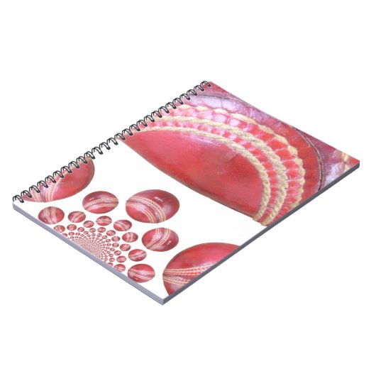 Schitterend ontwerp voor alles met een cricket Bal Notitieboek (Linkerzijde)