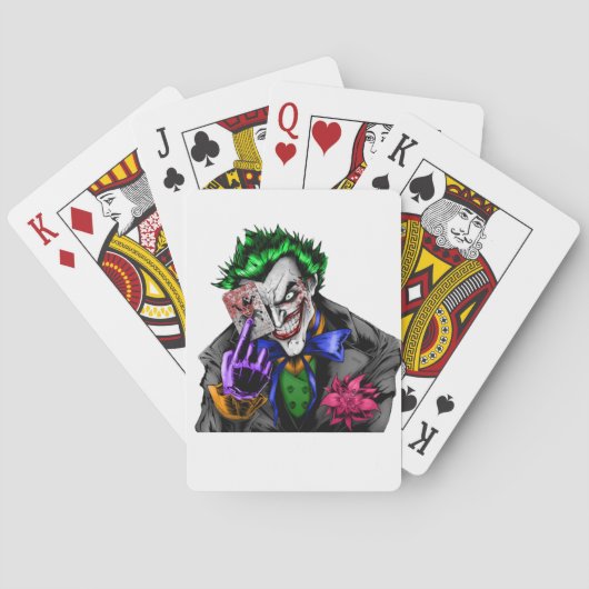 Schitterend ontworpen jokerspeelkaarten zazzer pokerkaarten (Achterkant)