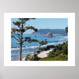 Schitterend Oregon Zeelandschap Fotografisch Poster