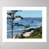 Schitterend Oregon Zeelandschap Fotografisch Poster (Voorkant)