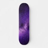 Schitterend Paars ruimtesatbord Persoonlijk Skateboard (Voorkant)