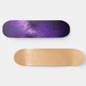 Schitterend Paars ruimtesatbord Persoonlijk Skateboard (Horizontaal)